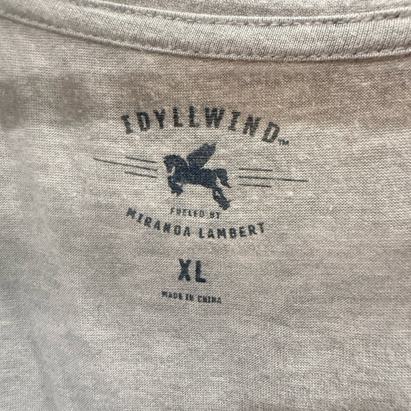 Miranda Lambert Idyllwind “Sharper Than a Cactus” Graphic Tee Gray Size XL - Picture 10 of 10